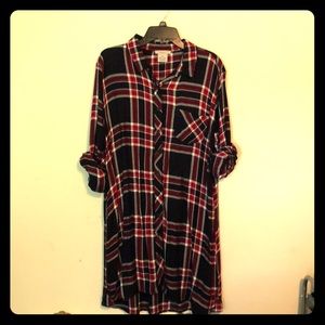 Plaid dress